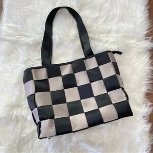 Unbranded | Seatbelt Bag Black & Grey Shoulder Purse Classic Original Halloween